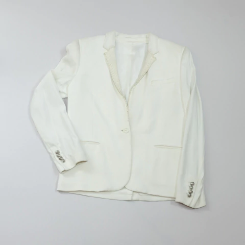 BLAZER BLANCO CROCO THE KOOPLES