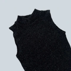 VESTIDO NEGRO BRILLOS JESS CAMELINO