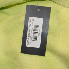 Imagen de BUZO CROP VERDE FLUO LIZON ODDS NEWS