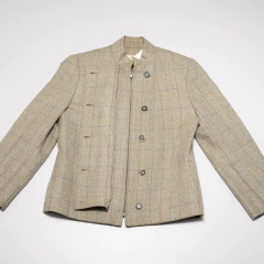 BLAZER CAMPERA BEIGE VERDOSO CUADRILLE