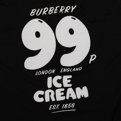 REMERA NEGRA ICE CREAM BURBERRY en internet