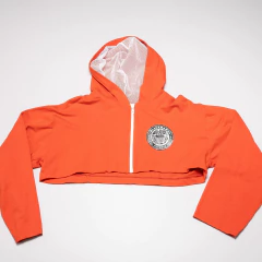 BUZO CROP NARANJA BLACKMAMBA