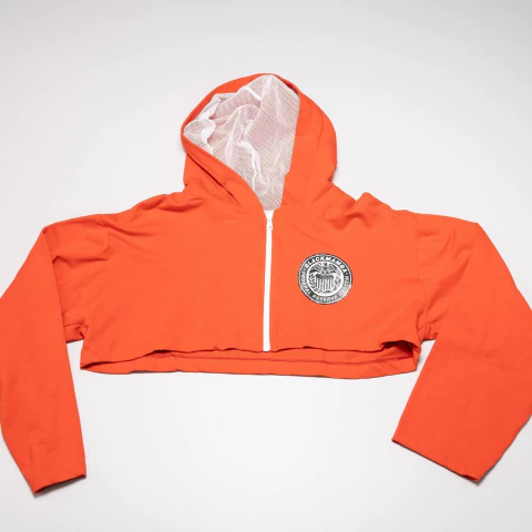 BUZO CROP NARANJA BLACKMAMBA