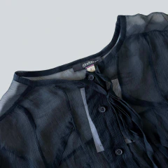 CAMISA NEGRA CON DORADO GINEBRA - comprar online