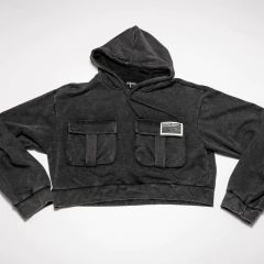 BUZO CARGO GRIS LOVELY DENIM