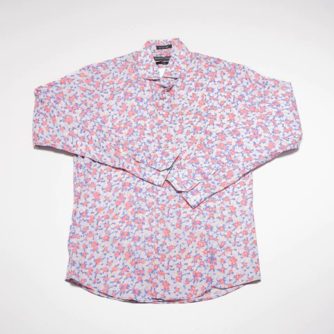 CAMISA CELESTE FLORES GARCON GARCIA