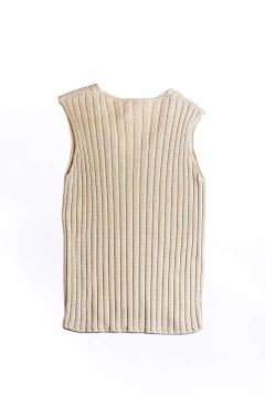 REMERA BEIGE KNIT LANA ESCADA - comprar online
