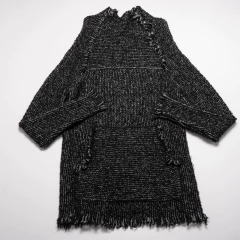 SWEATER LANA NEGRO Y GRIS ZADIG & VOLTAIRE DELUXE