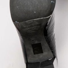 BOTAS NEGRAS CHAROL CUERO ZADIG & VOLTAIRE - tienda online