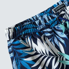 SHORT AZUL HOJAS CLUB ROOM - comprar online