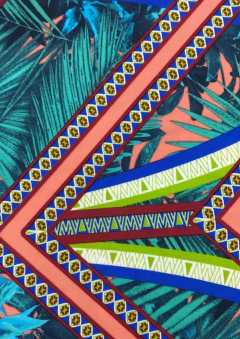 Imagen de TRICOT CON LYCRA® ESTAMPADA