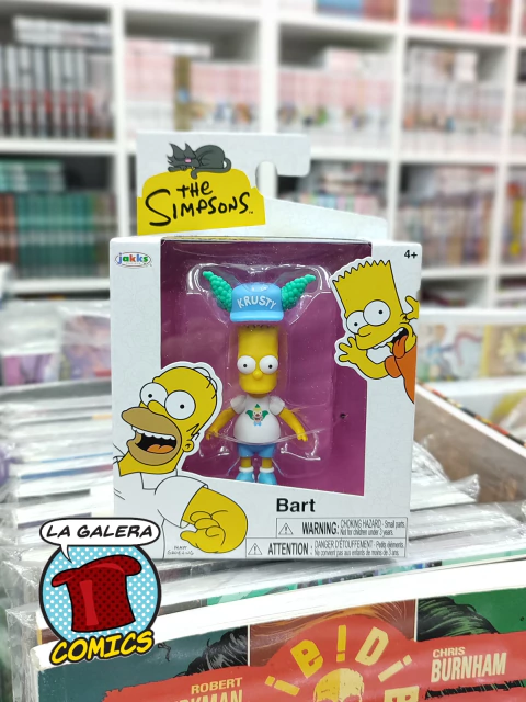 LOS SIMPSONS BART GORRO KRUSTY (7CM) - JAKKS - comprar online