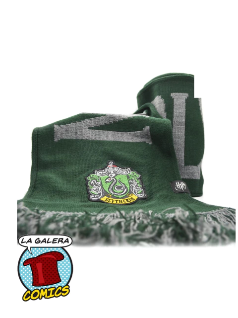 BUFANDA HARRY POTTER - SLYTHERIN LISA