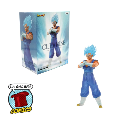CLEARISE SSJ GOD VEGITO - DRAGON BALL SUPER - BANPRESTO ORIGINALES