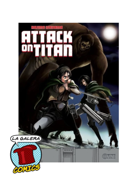 ATTACK ON TITAN Vol. 3 de 12 (EDICIÓN DELUXE) - PREVENTA - TOMO DISPONIBLE EL 05/12 - comprar online