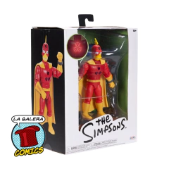 LOS SIMPSONS EL HOMBRE RADIOACTIVO (17CM)- JAKKS - tienda online