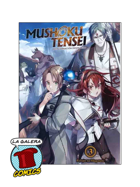 MUSHOKU TENSEI NOVELS 3