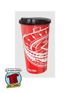 VASO CON TAPA PLASTICO - RIVER PLATE MONUMENTAL en internet