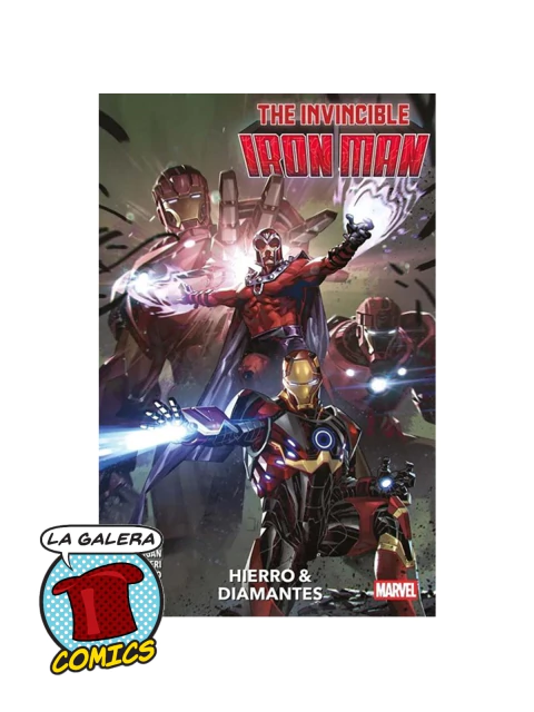 THE INVINCIBLE IRON MAN VOL 3: HIERRO Y DIAMANTES- PREVENTA - TOMO DISPONIBLE FECHA A CONFIRMAR - comprar online