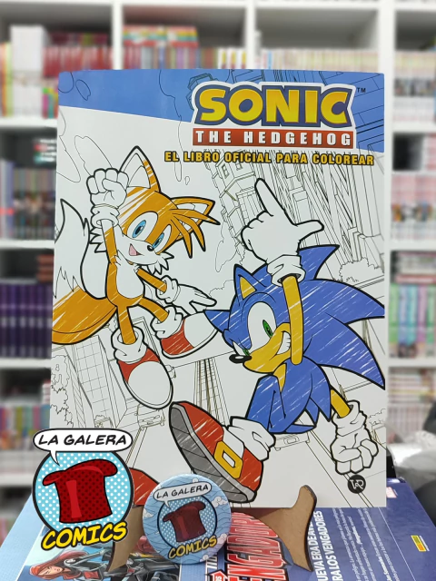 SONIC THE HEDGEHOG - EL LIBRO OFICIAL PARA COLOREAR - comprar online