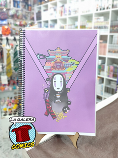 CUADERNO A4 STUDIO GHIBLI - EL VIAJE DE CHIHIRO - comprar online