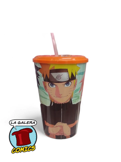 VASO CON SORBETE NARUTO - SAKURA - SASUKE
