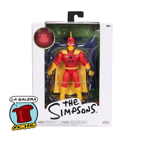 LOS SIMPSONS EL HOMBRE RADIOACTIVO (17CM)- JAKKS