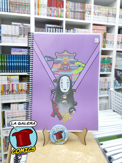 CUADERNO A4 CUADRICULADO STUDIO GHIBLI - EL VIAJE DE CHIHIRO - comprar online