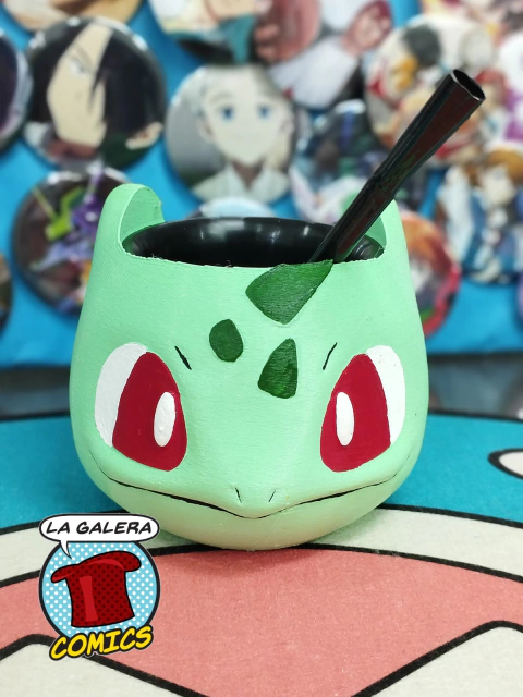 MATE IMPRESION 3D - BULBASAUR - POKEMON