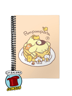 CUADERNO A6 TAPA DURA LISOS POMPOMPURIN - SANRIO