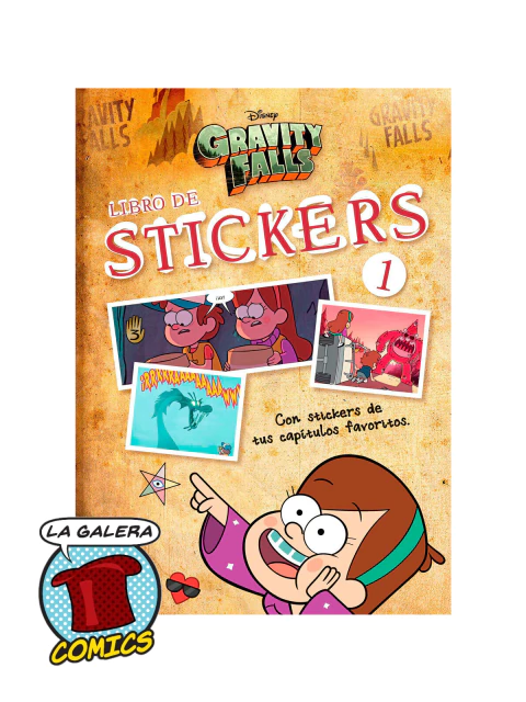 GRAVITY FALLS - LIBRO DE STICKERS - comprar online