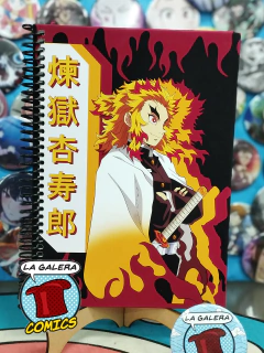 CUADERNO A5 TAPA DURA - DEMON SLAYER - RENGOKU