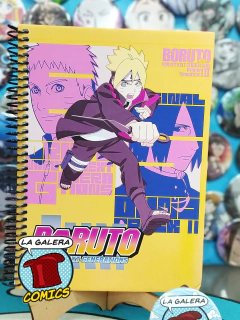 CUADERNO A5 TAPA DURA - BORUTO