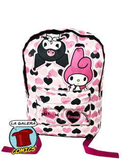 MOCHILA MY MELODY KUROMI SANRIO