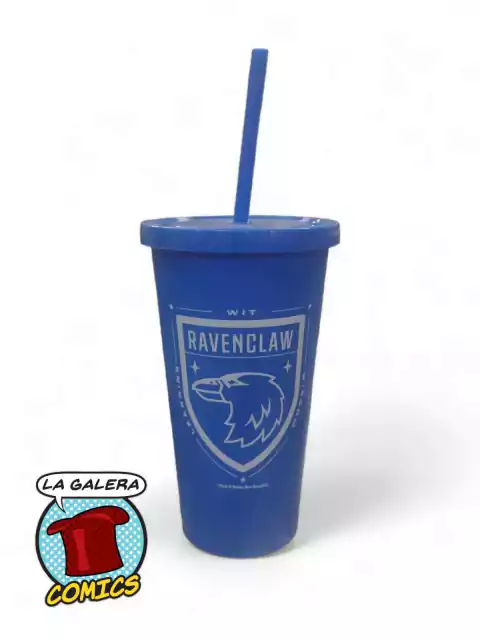 VASO CON SORBETE AZUL CASA RAVENCLAW - HARRY POTTER