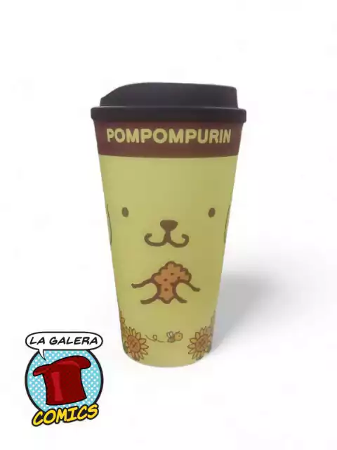 VASO CON TAPA POMPOMPURIN