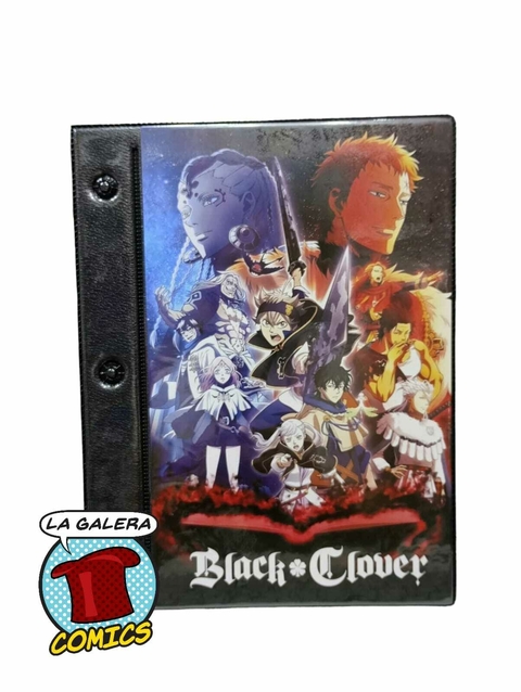CARPETA SIN LOMO BLACK CLOVER