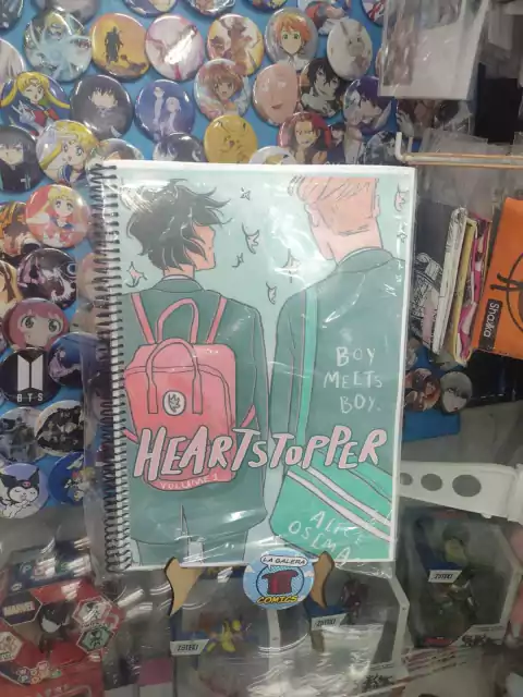 CUADERNO A4 HEARTSTOPPER