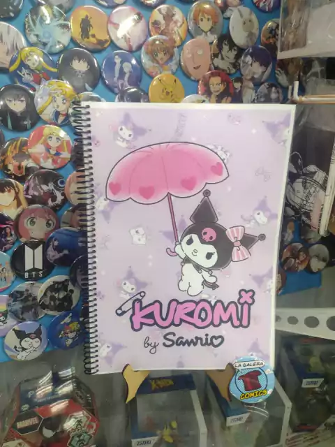 CUADERNO A4 SANRIO - KUROMI