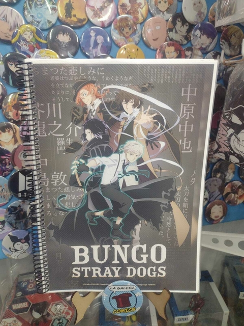 CUADERNO A4 BUNGO STRAY DOGS