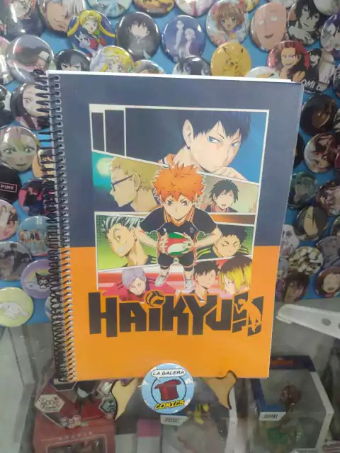 CUADERNO A4 HAIKYU