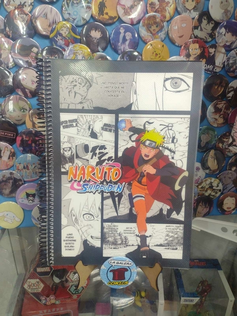 CUADERNO A4 NARUTO