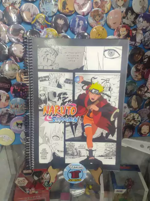 CUADERNO A4 NARUTO