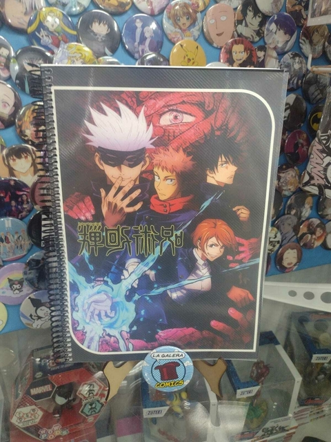 CUADERNO A4 JUJUTSU KAISEN