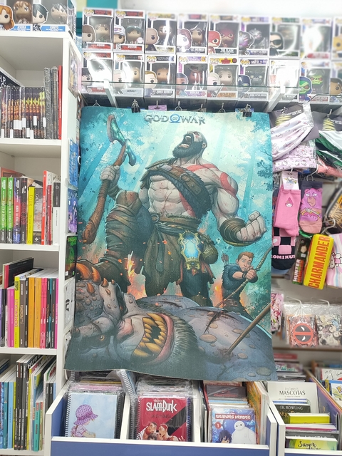 ALFOMBRA MEDIANA GOD OF WAR