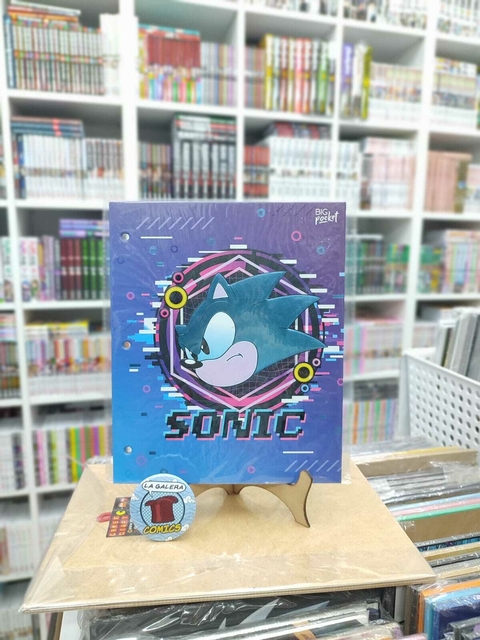 CARPETA 2 TAPAS SIN LOMO SONIC (MODELO A)
