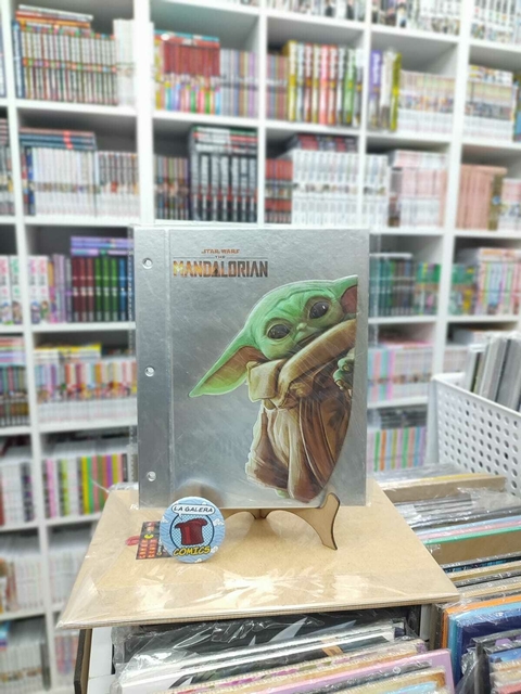 CARPETA 2 TAPAS SIN LOMO STAR WARS MANDALORIAN (MODELO B)