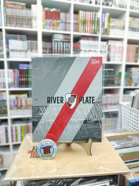 CARPETA 2 TAPAS SIN LOMO RIVER PLATE (MODELO A)
