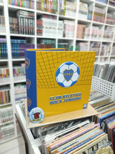CARPETA CON LOMO BOCA JUNIORS (MODELO B)