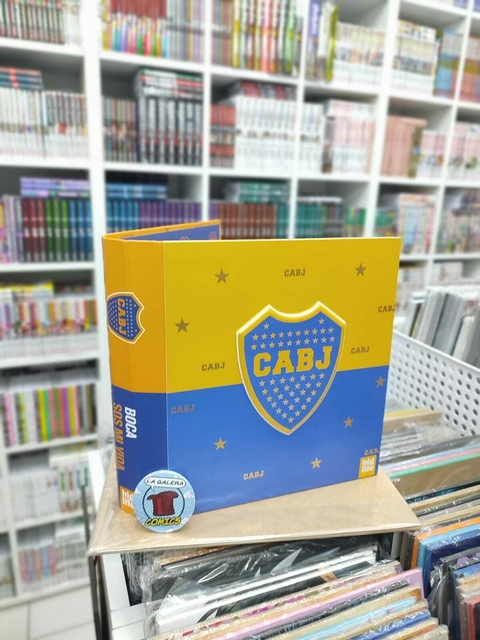 CARPETA CON LOMO BOCA JUNIORS (MODELO A)